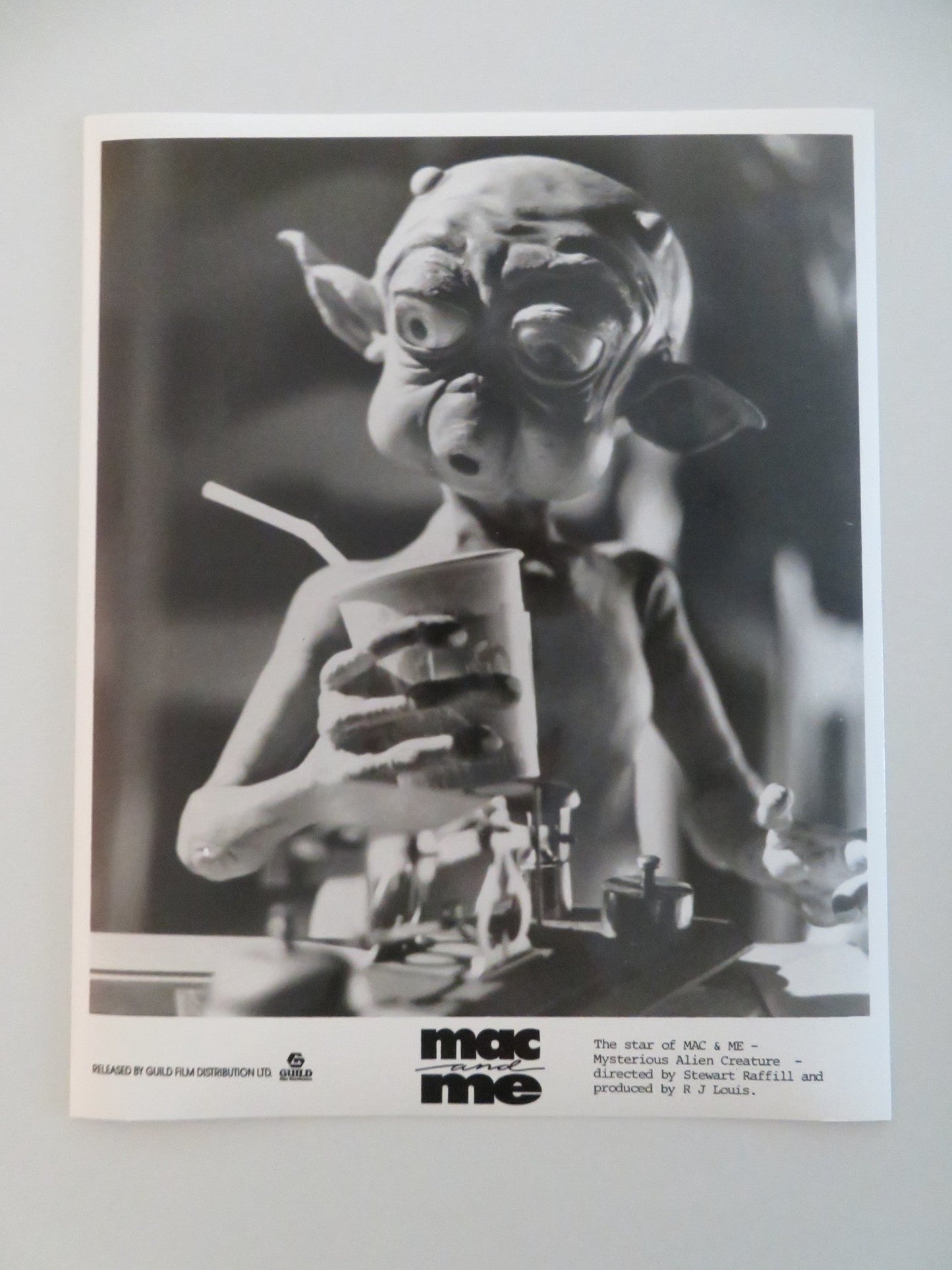 MAC AND ME MOVIE STILL PHOTO LOT OF 6 JADE CALEGORY 1988 Movie posters