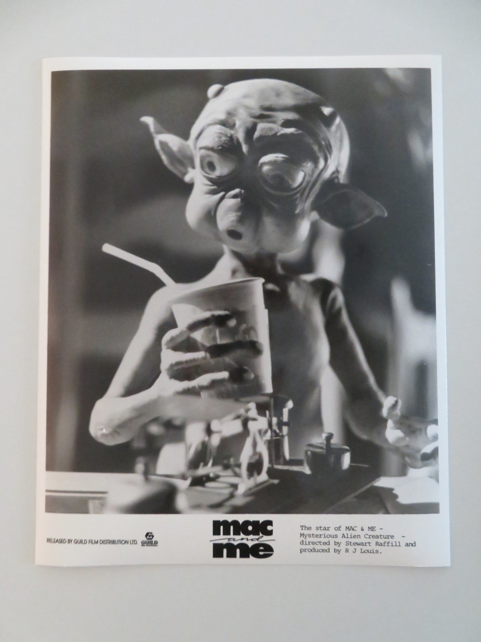 MAC AND ME MOVIE STILL PHOTO LOT OF 6 JADE CALEGORY 1988 Movie posters