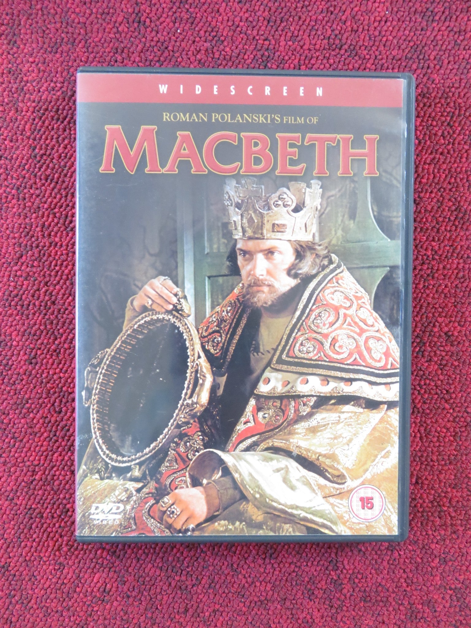 MACBETH (DVD) JON FINCH FRANCESCA ANNIS 1971 REGION 2 Rendezvous Cinema Movie posters