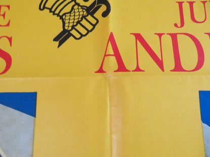 MACBETH - TV MOVIE FOLDED US ONE SHEET POSTER MAURICE EVANS JULIE ANDERSON 1964 Rendezvous Cinema Movie posters