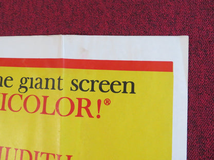 MACBETH - TV MOVIE FOLDED US ONE SHEET POSTER MAURICE EVANS JULIE ANDERSON 1964 Rendezvous Cinema Movie posters