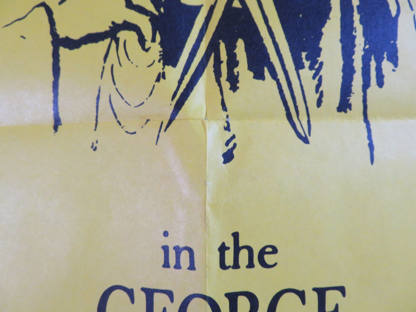 MACBETH - TV MOVIE FOLDED US ONE SHEET POSTER MAURICE EVANS JULIE ANDERSON 1964 Rendezvous Cinema Movie posters