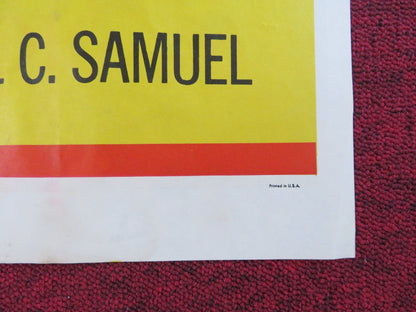 MACBETH - TV MOVIE FOLDED US ONE SHEET POSTER MAURICE EVANS JULIE ANDERSON 1964 Rendezvous Cinema Movie posters