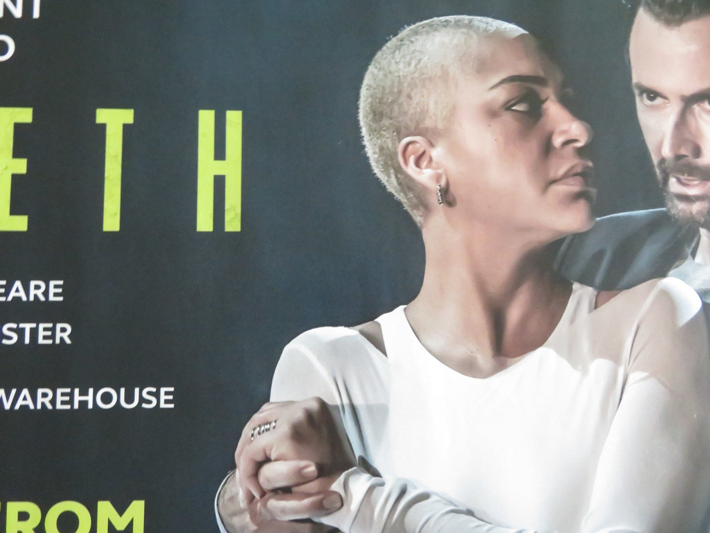 Macbeth UK QUAD ROLLED POSTER DAVID TENNANT CUSH JUMBO 2025 Movie posters