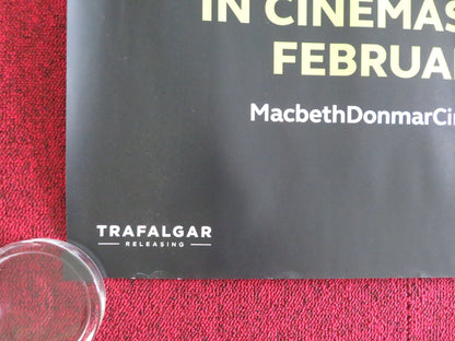 Macbeth UK QUAD ROLLED POSTER DAVID TENNANT CUSH JUMBO 2025 Movie posters