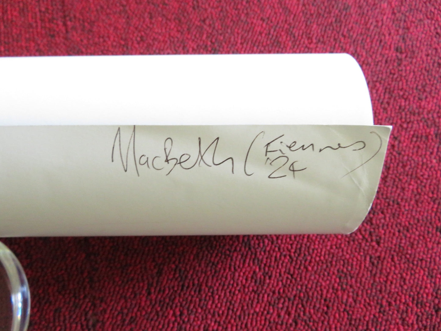 MACBETH UK QUAD ROLLED POSTER RALPH FIENNES INDIRA VARMA 2024 Rendezvous Cinema Movie posters