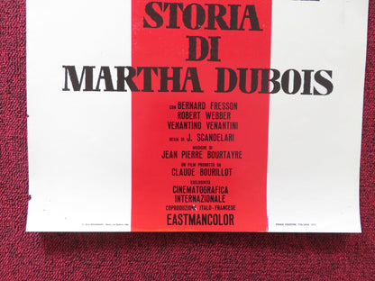 MACEDOINE ITALIAN LOCANDINA POSTER MICHELE MERCIER BERNARD FRESSON 1972 Rendezvous Cinema Movie posters