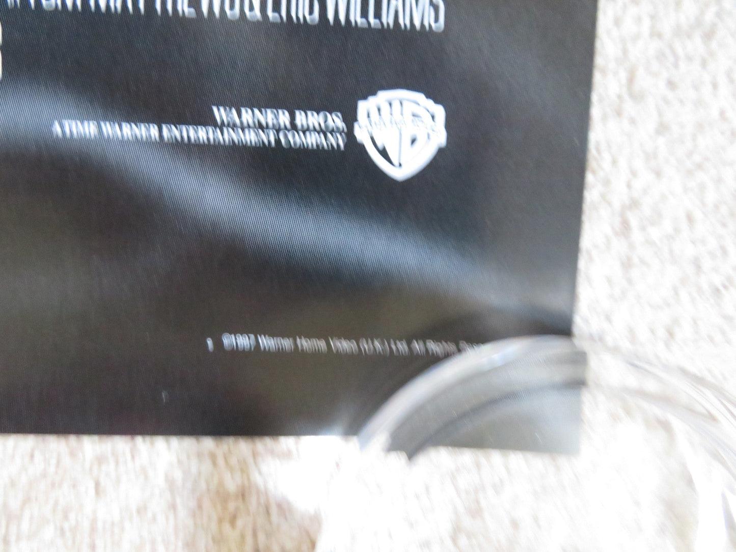 MAD CITY VHS VIDEO POSTER JOHN TRAVOLTA DUSTIN HOFFMAN 1997 Rendezvous Cinema Movie posters