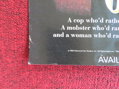 MAD DOG AND GLORY VHS VIDEO POSTER ROBERT DE NIRO UMA THURMAN BILL MURRAY 1993 Rendezvous Cinema Movie posters