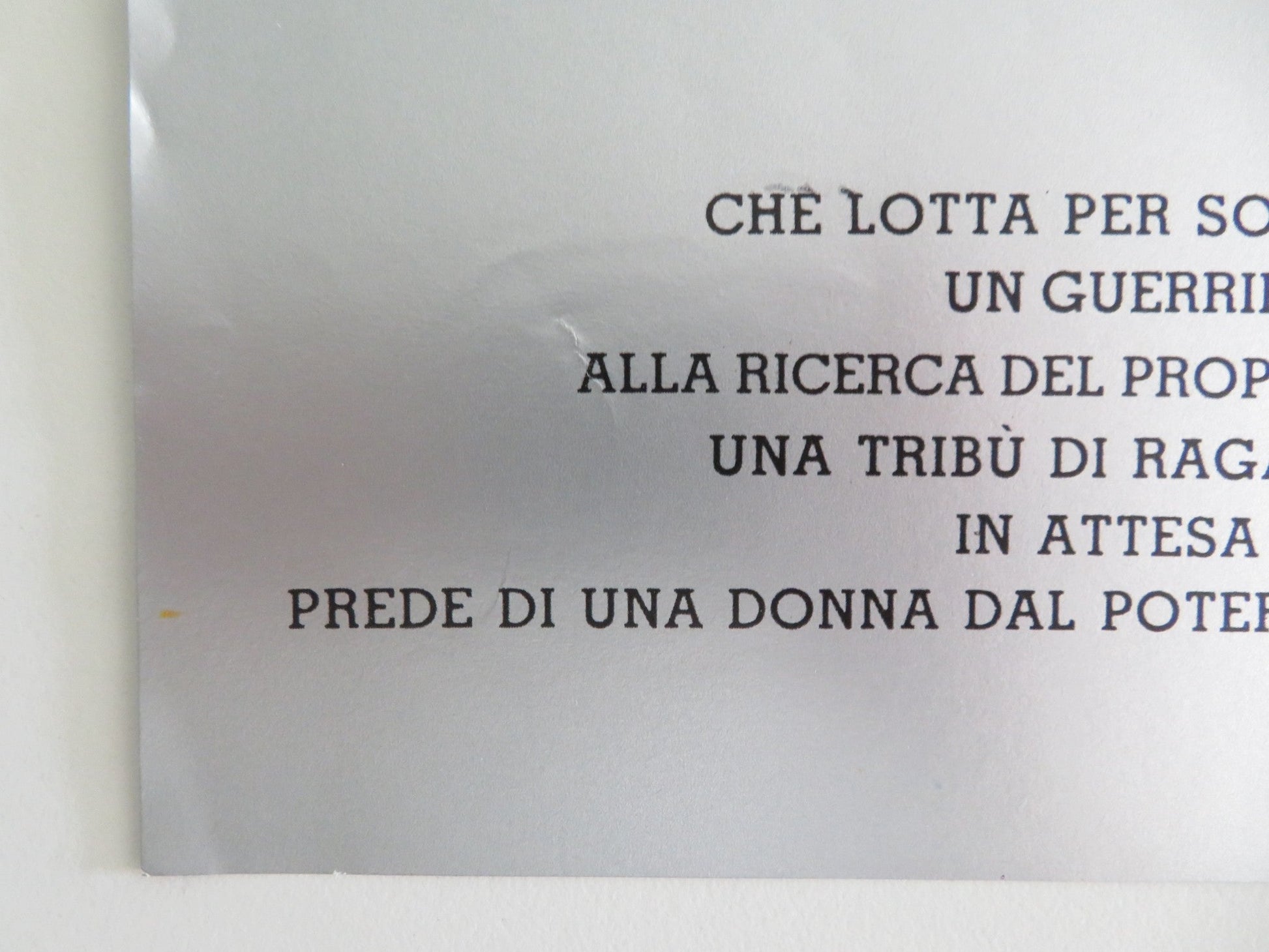 MAD MAX BEYOND THUNDERDOME - C ITALIAN FOTOBUSTA POSTER MEL GIBSON TURNER 1985 Movie posters