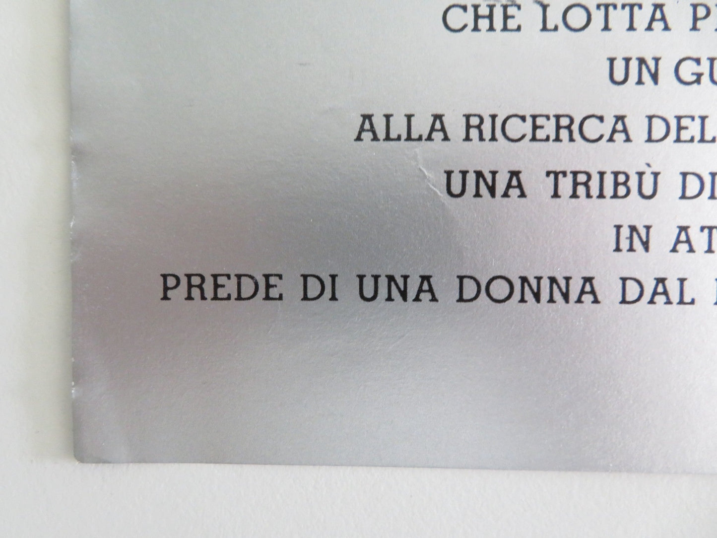 MAD MAX BEYOND THUNDERDOME - E ITALIAN FOTOBUSTA POSTER MEL GIBSON TURNER 1985 Movie posters