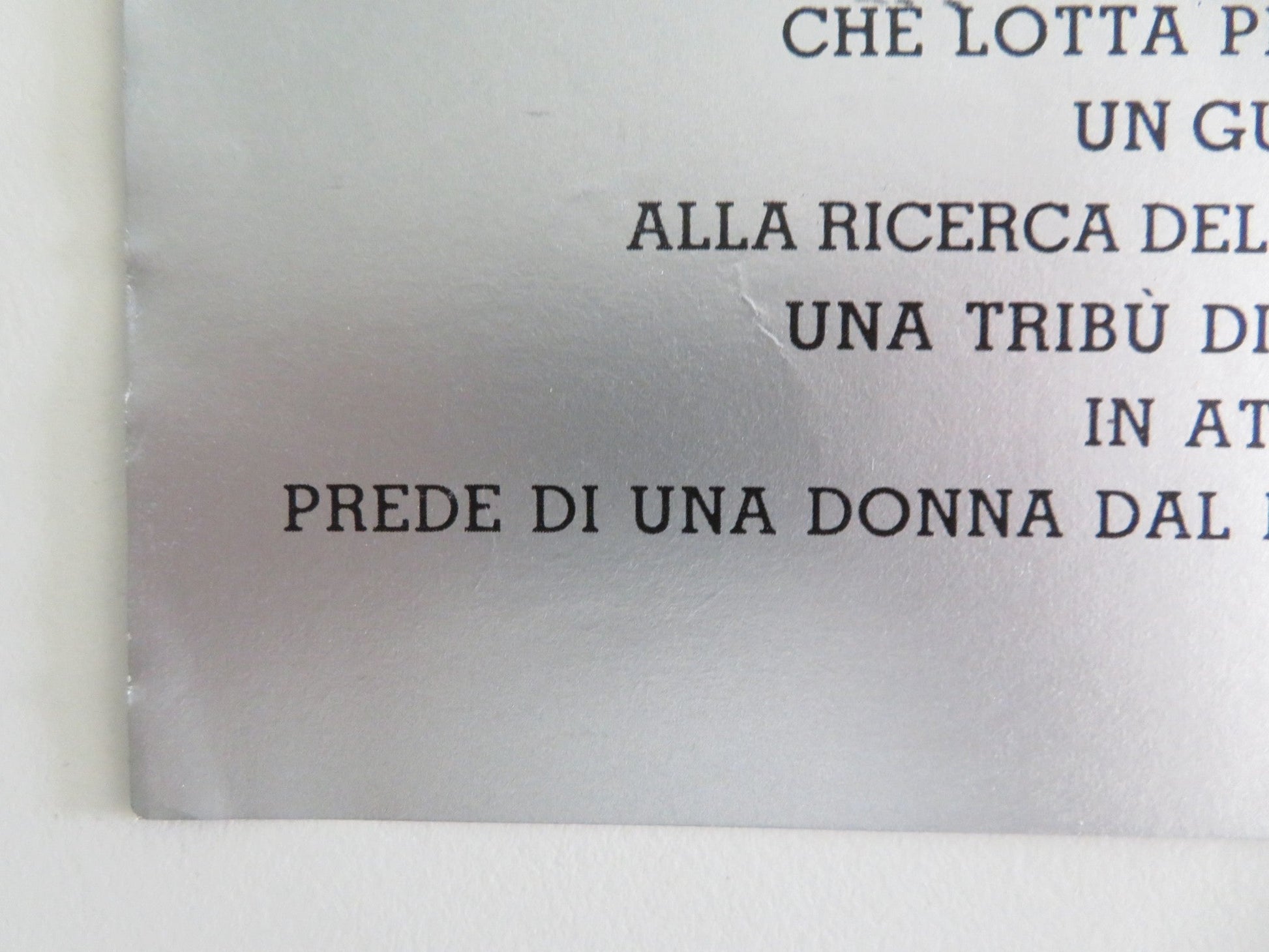 MAD MAX BEYOND THUNDERDOME - E ITALIAN FOTOBUSTA POSTER MEL GIBSON TURNER 1985 Movie posters