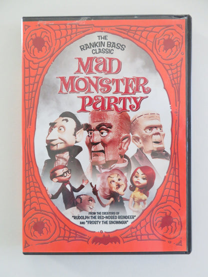 Mad Monster Party? (DVD) Boris Karloff Allen Swift 1967 Region 1 Movie posters