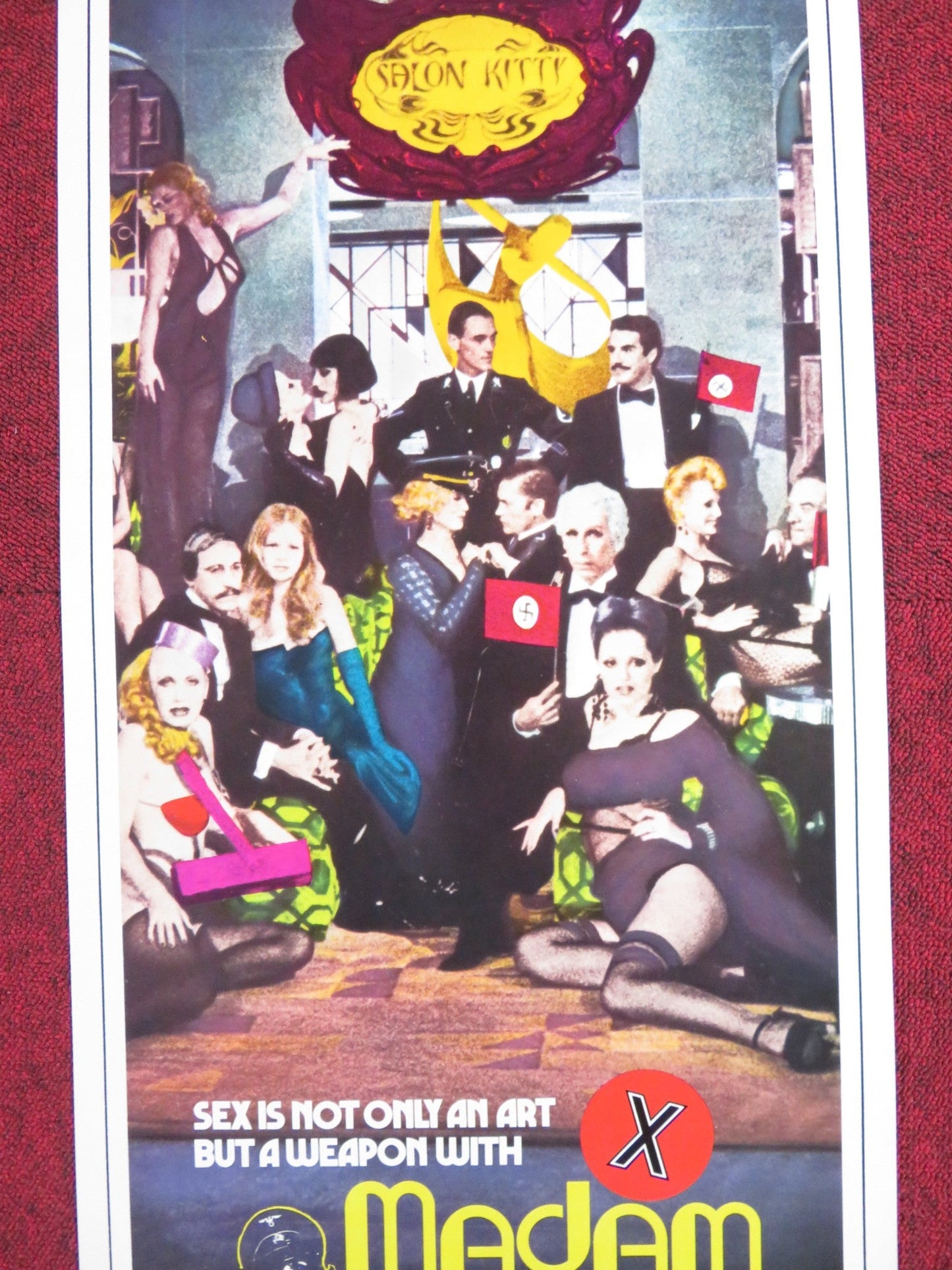 MADAM KITTY US INSERT POSTER HELMUT BERGER INGRID THULIN 1976 Rendezvous Cinema Movie posters