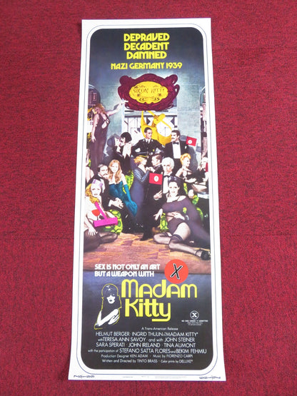 MADAM KITTY US INSERT POSTER HELMUT BERGER INGRID THULIN 1976 Rendezvous Cinema Movie posters
