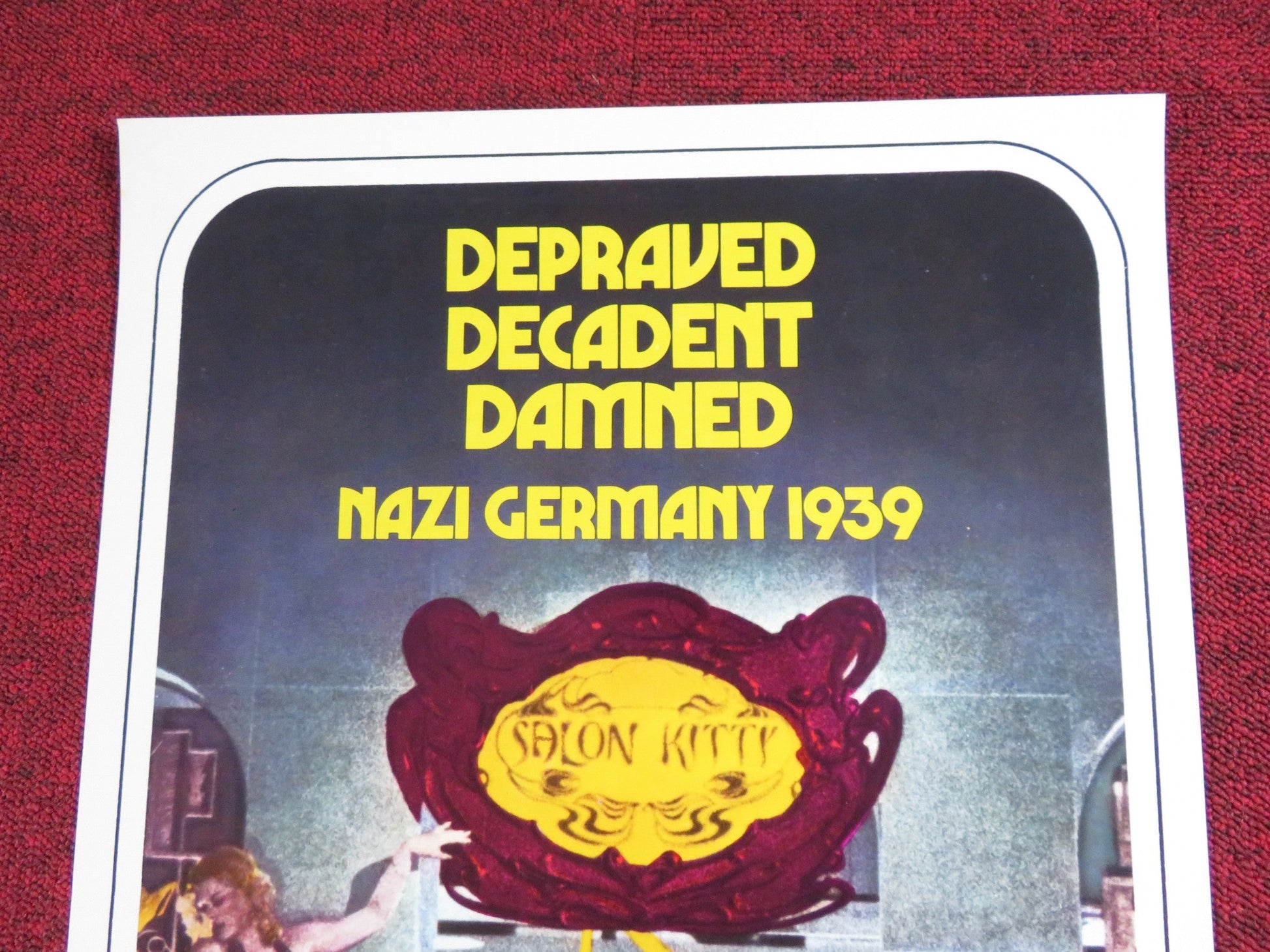 MADAM KITTY US INSERT POSTER HELMUT BERGER INGRID THULIN 1976 Rendezvous Cinema Movie posters