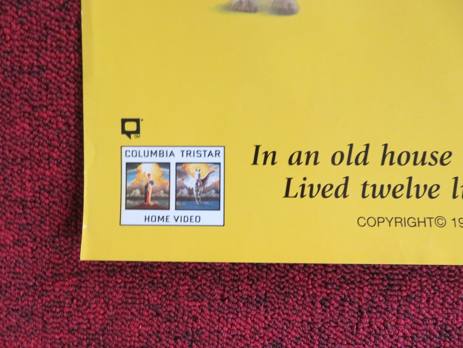 MADELINE VHS VIDEO POSTER FRANCES MCDORMAND NIGEL HAWTHORNE 1998 Rendezvous Cinema Movie posters