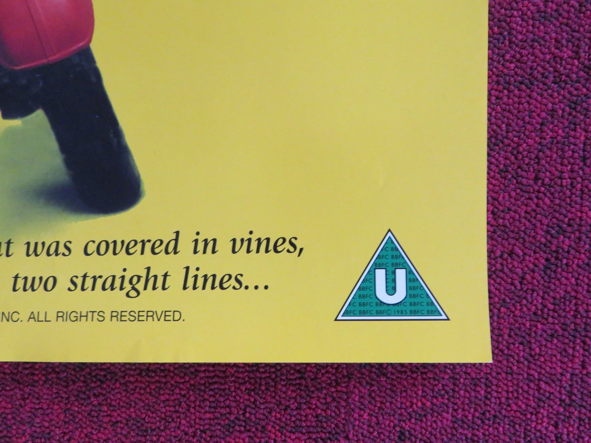 MADELINE VHS VIDEO POSTER FRANCES MCDORMAND NIGEL HAWTHORNE 1998 Rendezvous Cinema Movie posters