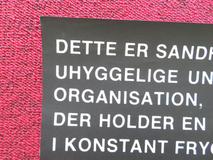 MAFIA DANISH POSTER ROLLED FRANCO NERO CLAUDIA CARDINALE 1968 Rendezvous Cinema Movie posters