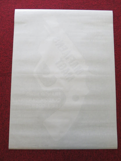 MAFIA DANISH POSTER ROLLED FRANCO NERO CLAUDIA CARDINALE 1968 Rendezvous Cinema Movie posters