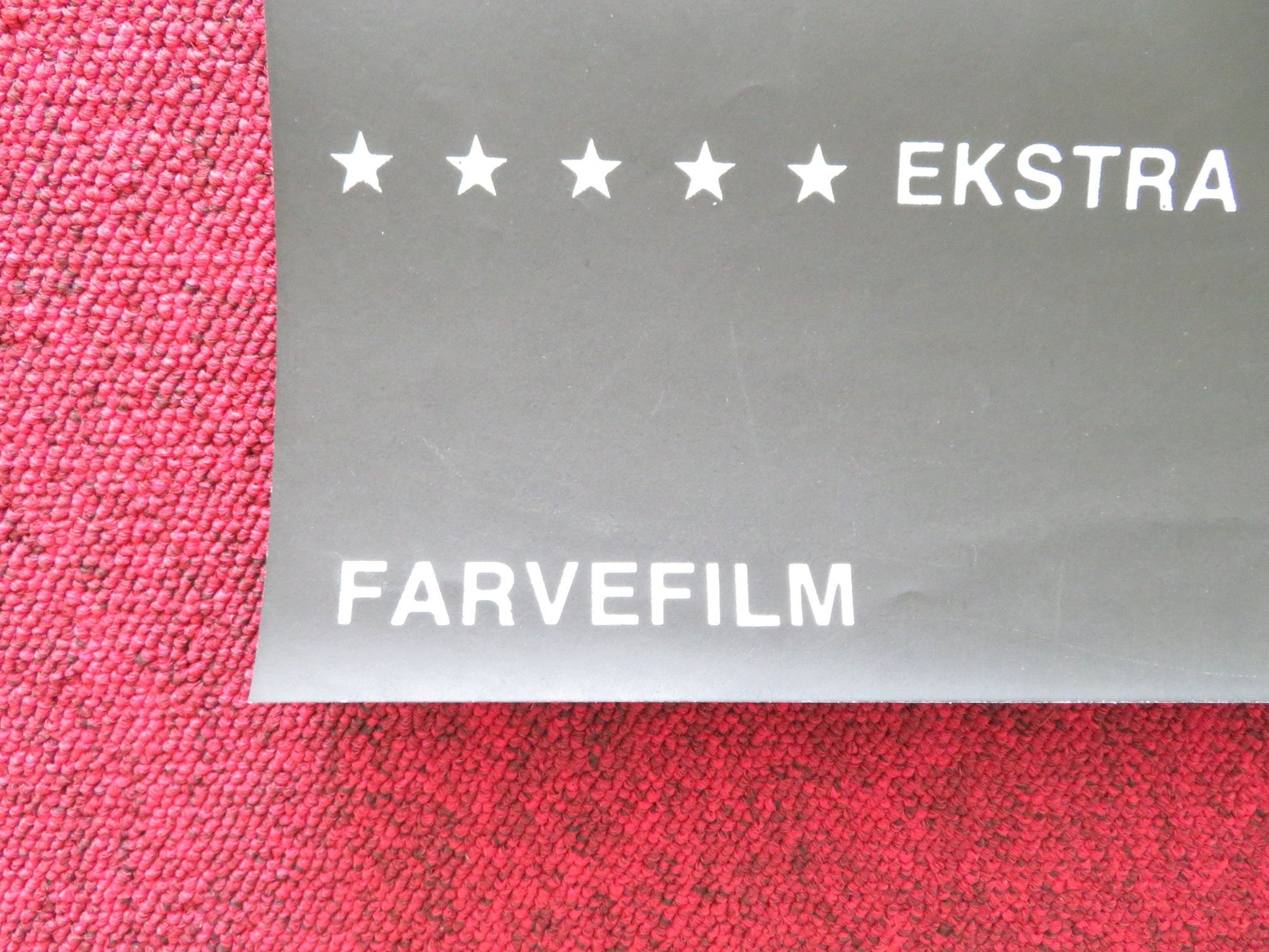 MAFIA DANISH POSTER ROLLED FRANCO NERO CLAUDIA CARDINALE 1968 Rendezvous Cinema Movie posters