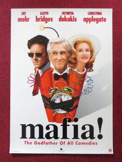 MAFIA VHS VIDEO POSTER LLOYD BRIDGES CHRISTINA APPLEGATE 1998 Rendezvous Cinema Movie posters