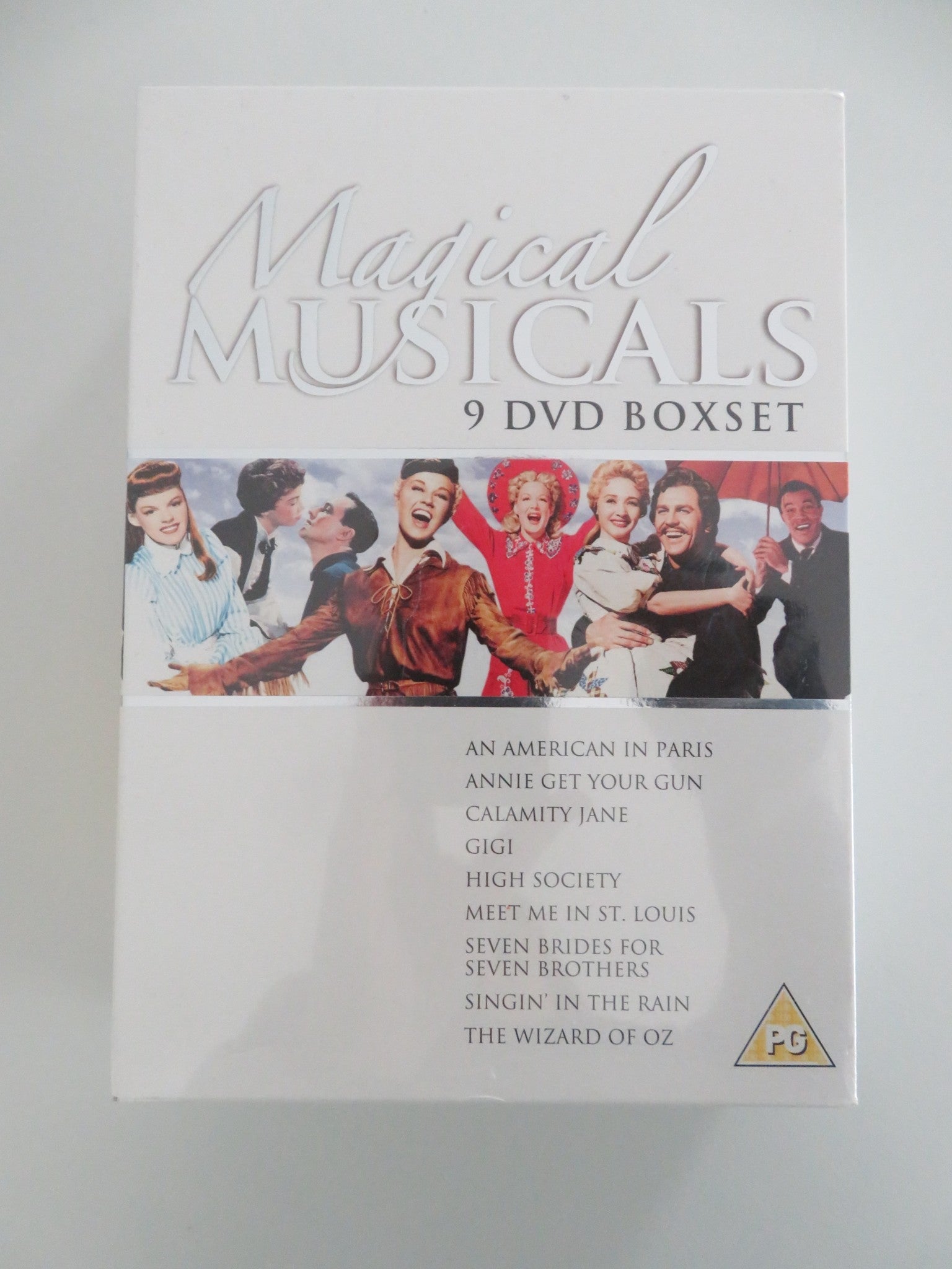 Magical Musicals Collection (DVD BoxSet) Gene Kelly Doris Day Region 2 Movie posters