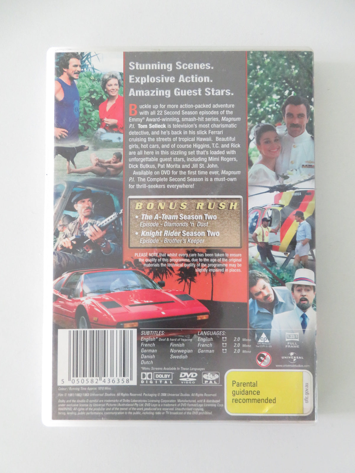 Magnum P. I. -The Complete Second Season (DVD BoxSet) Selleck 1981 Region 2,4,5 Movie posters
