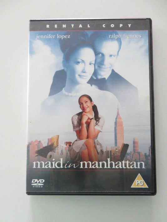 Maid in Manhattan (DVD) Jennifer Lopez Ralph Fiennes 2002 Region 2 Movie posters