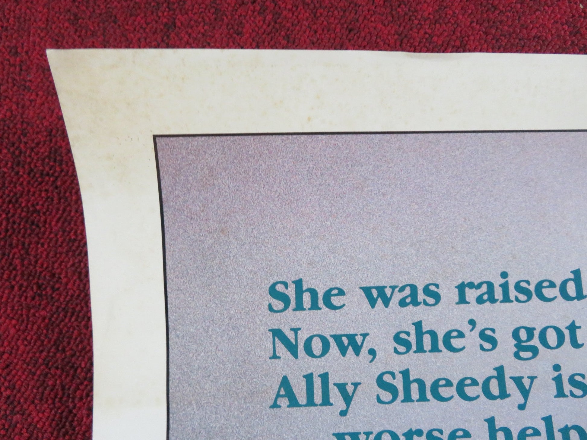 MAID TO ORDER FOLDED US ONE SHEET POSTER ALLY SHEEDY BEVERLY D'ANGELO 1987 Rendezvous Cinema Movie posters