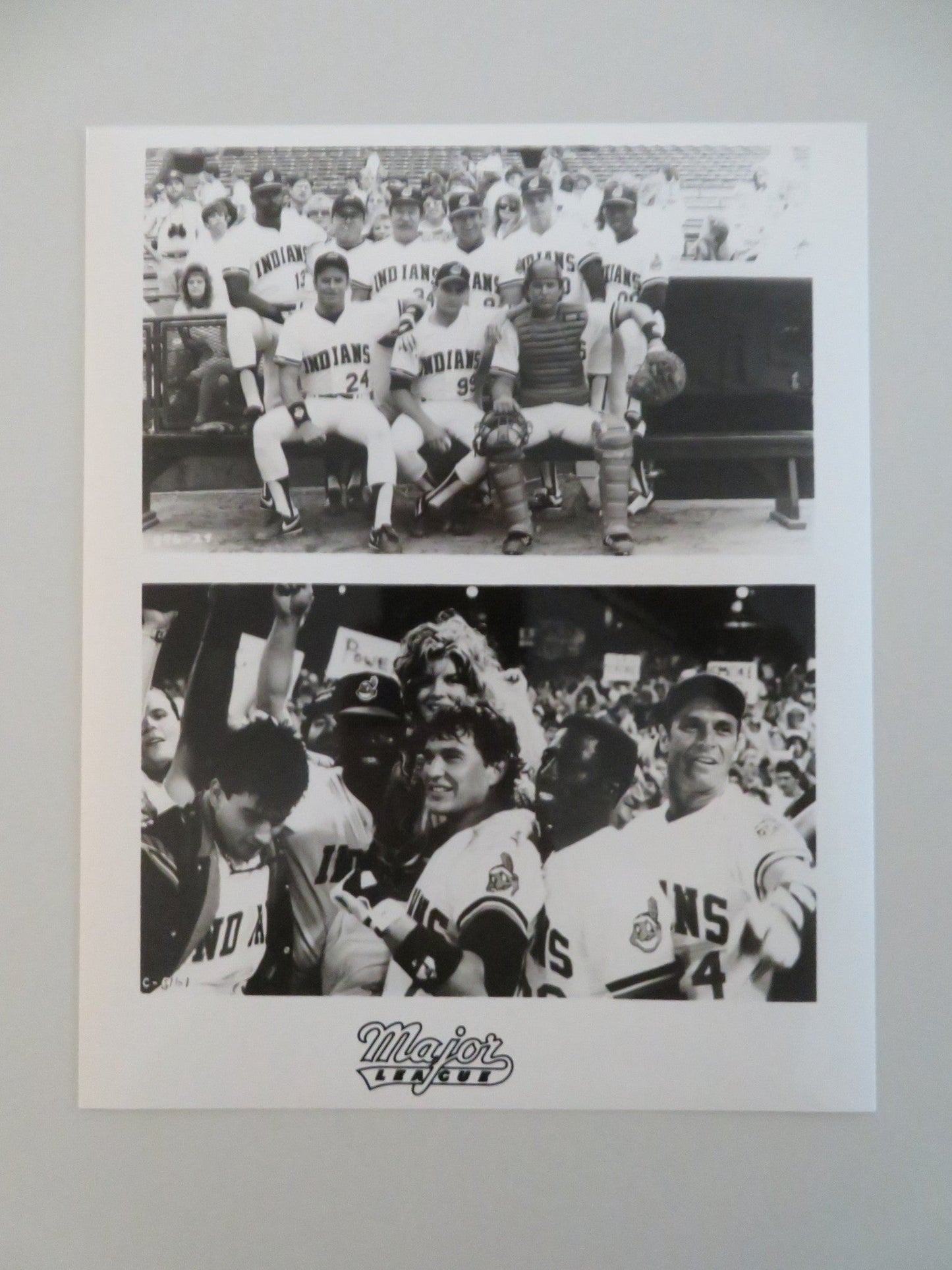 MAJOR LEAGUE MOVIE STILL PHOTO LOT OF 6 CHARLIE SHEEN TOM BERENGER 1989 Movie posters