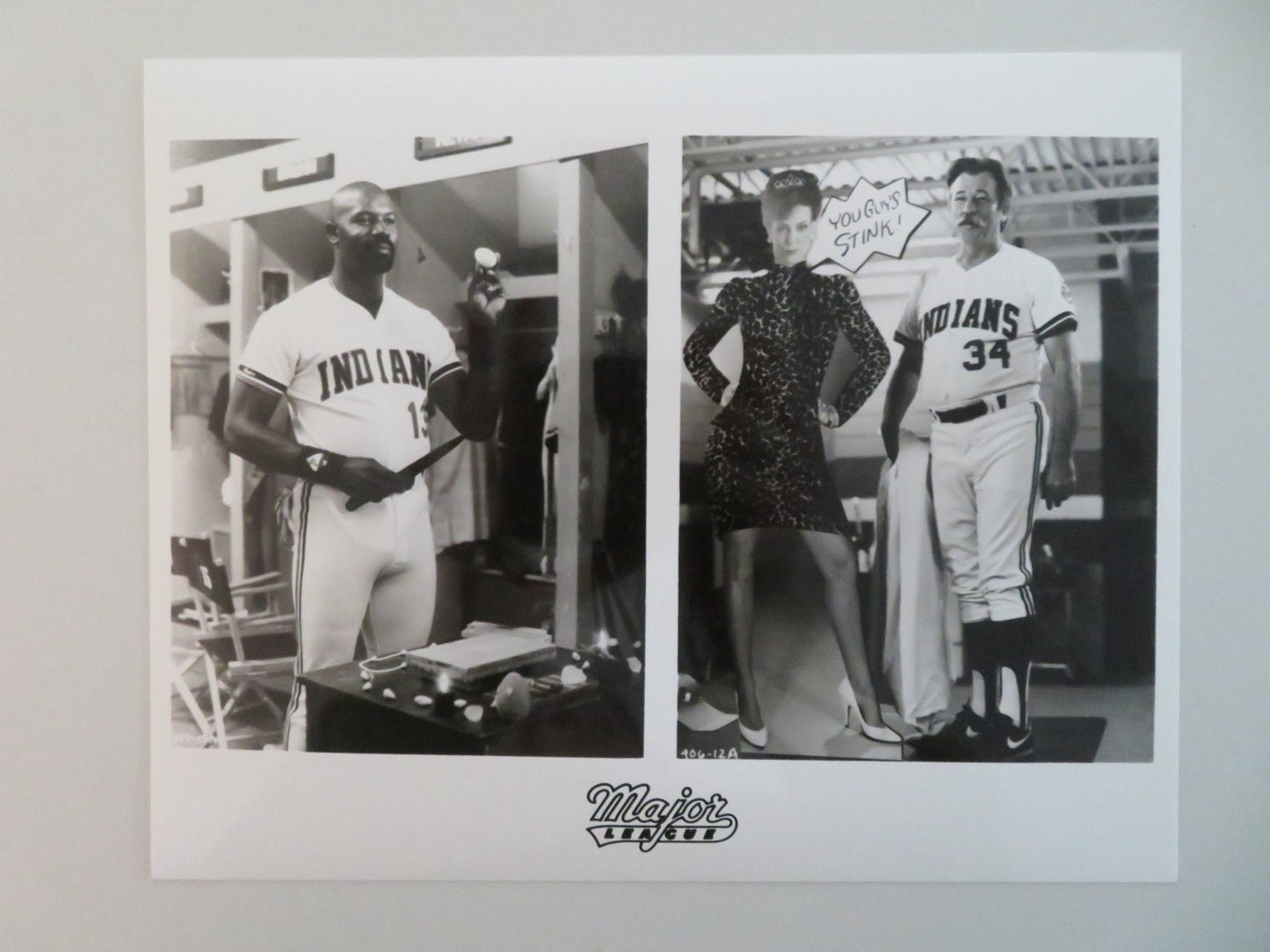 MAJOR LEAGUE MOVIE STILL PHOTO LOT OF 6 CHARLIE SHEEN TOM BERENGER 1989 Movie posters