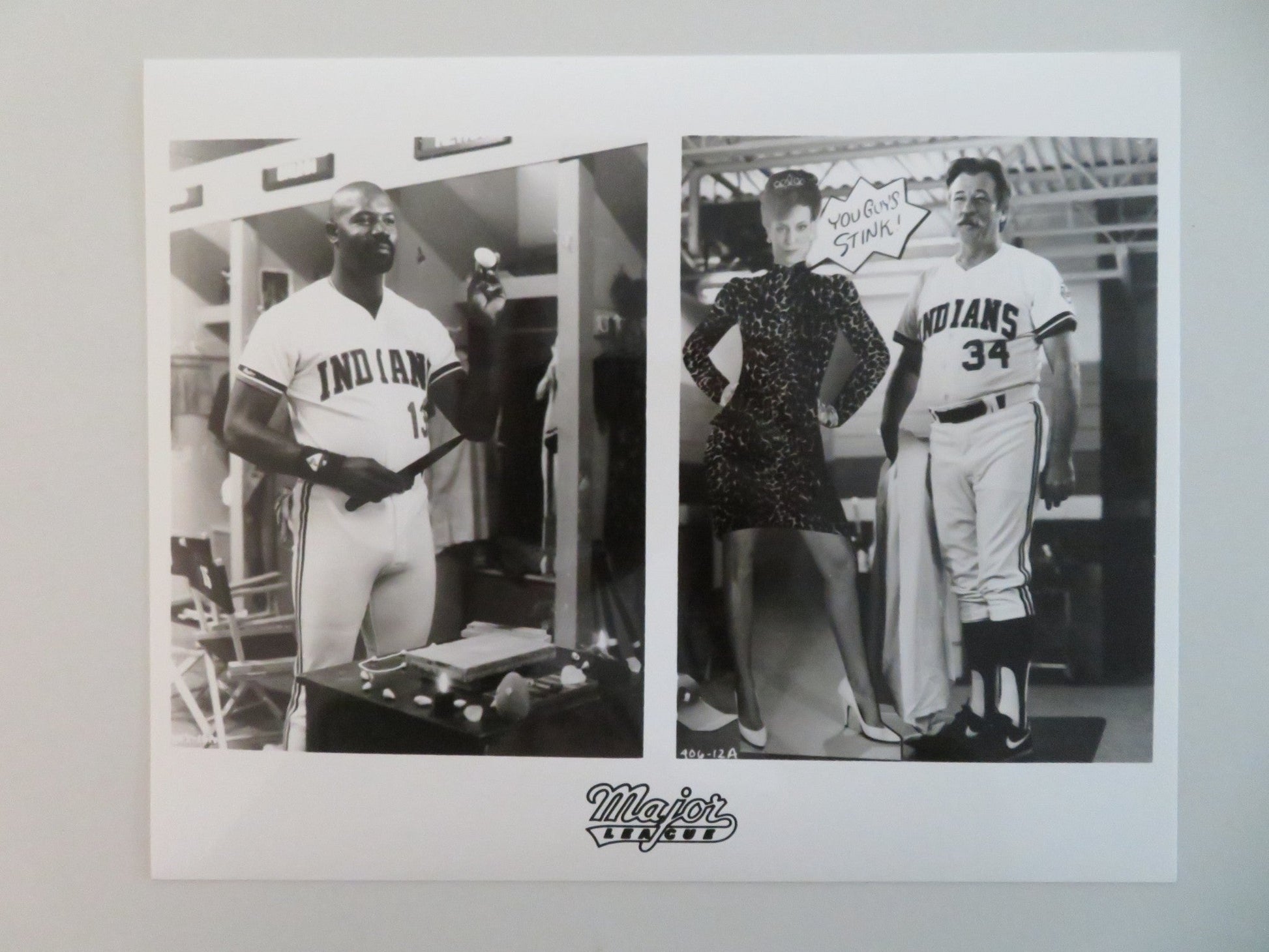 MAJOR LEAGUE MOVIE STILL PHOTO LOT OF 6 CHARLIE SHEEN TOM BERENGER 1989 Movie posters