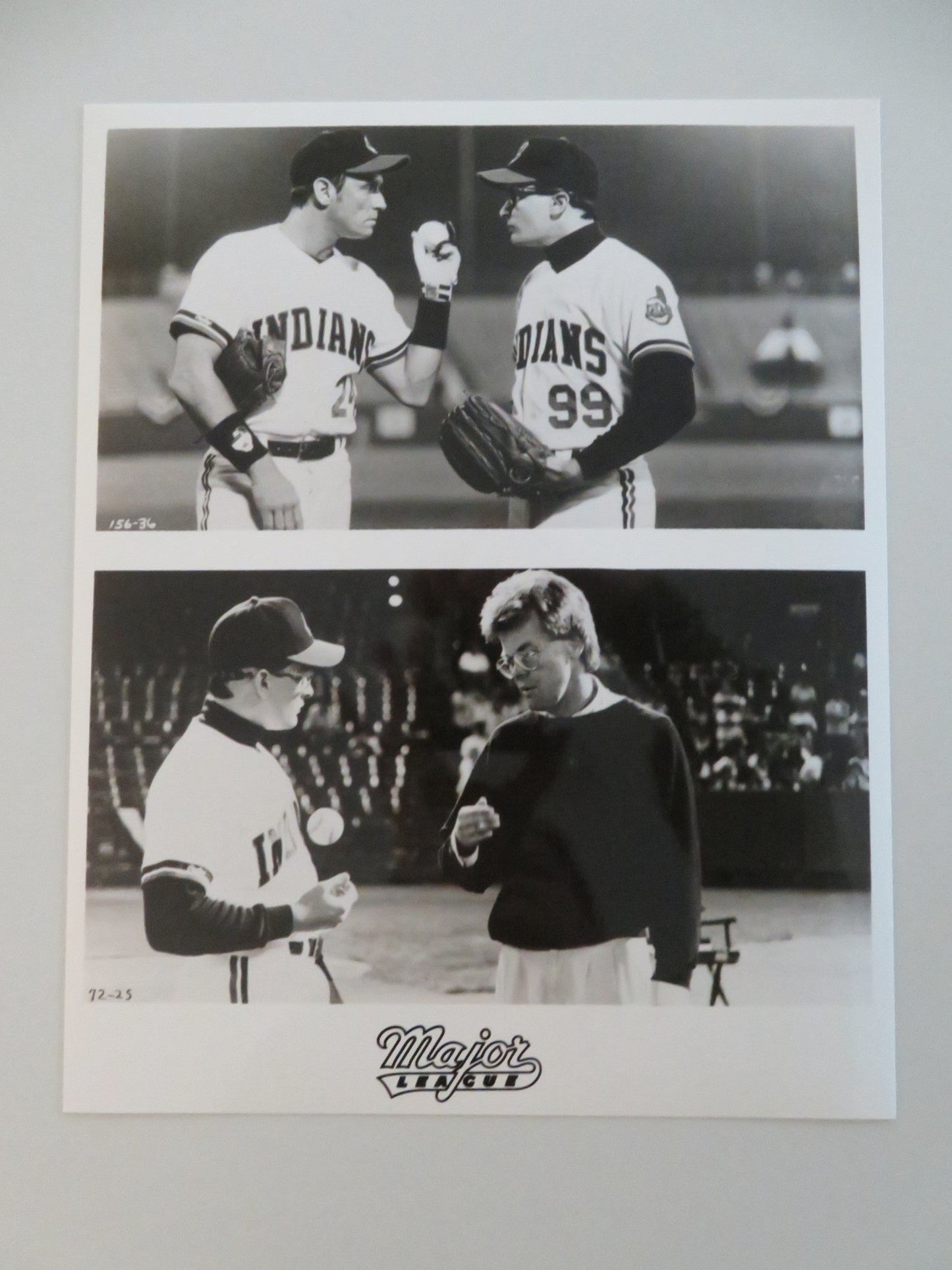 MAJOR LEAGUE MOVIE STILL PHOTO LOT OF 6 CHARLIE SHEEN TOM BERENGER 1989 Movie posters