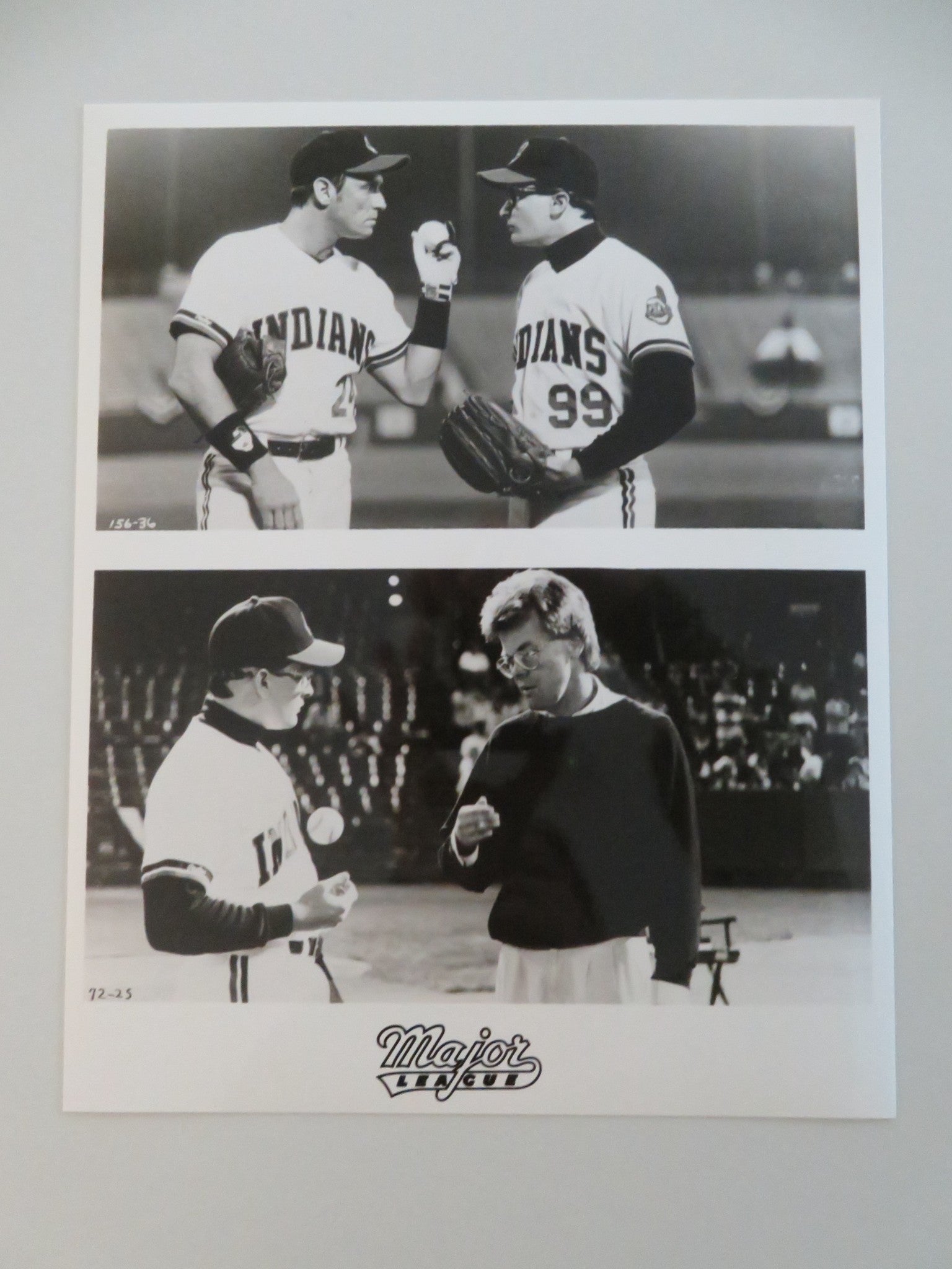 MAJOR LEAGUE MOVIE STILL PHOTO LOT OF 6 CHARLIE SHEEN TOM BERENGER 1989 Movie posters