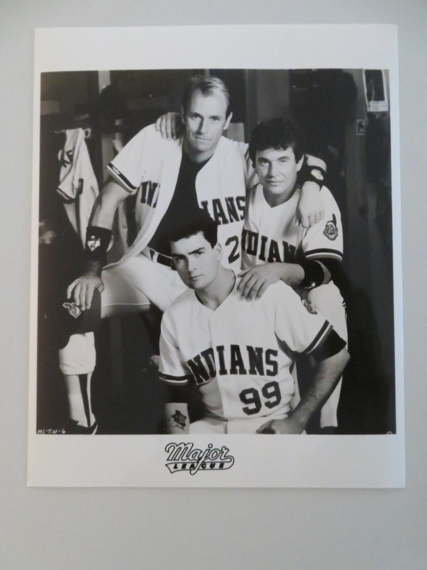 MAJOR LEAGUE MOVIE STILL PHOTO LOT OF 6 CHARLIE SHEEN TOM BERENGER 1989 Movie posters