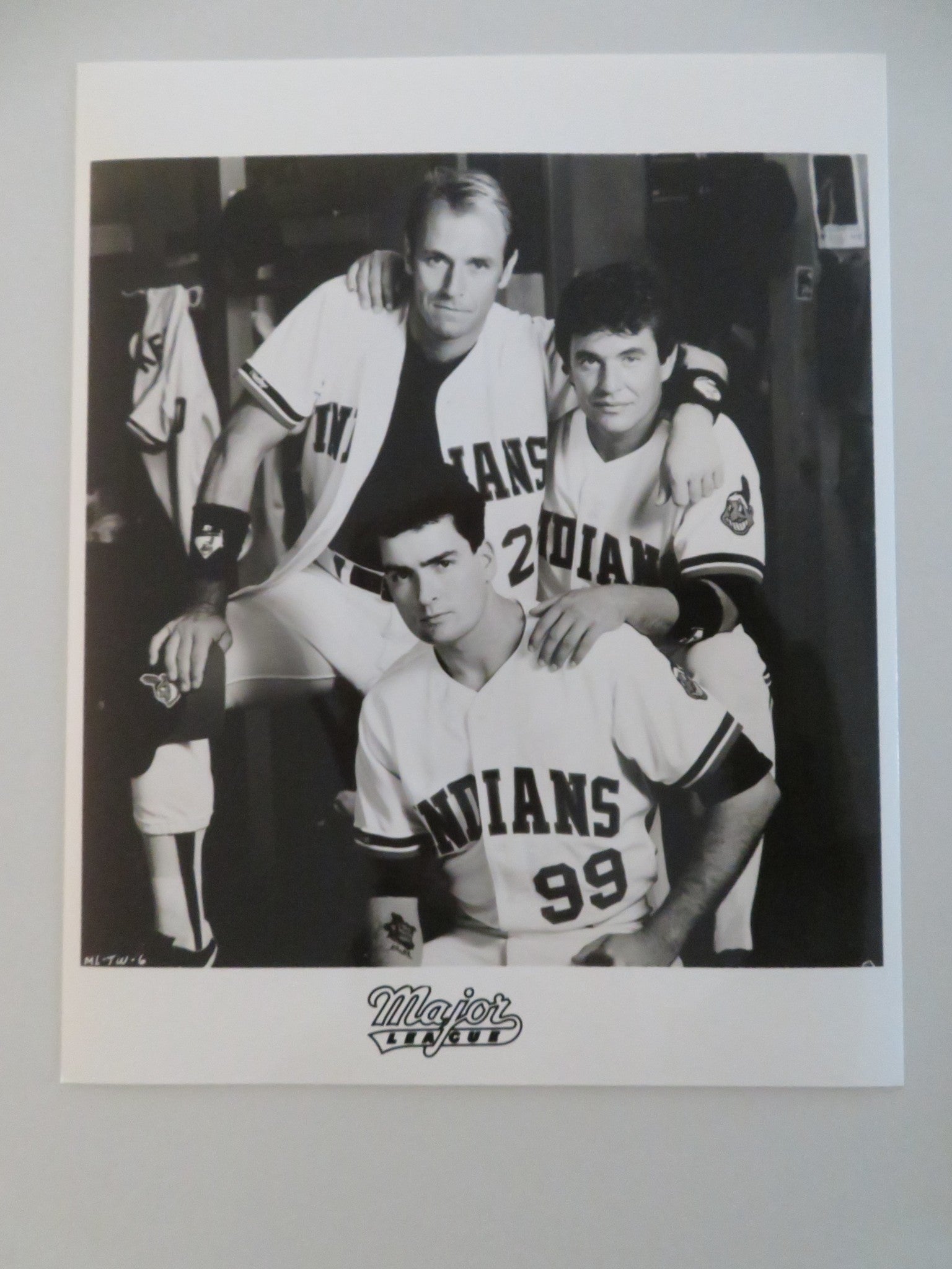 MAJOR LEAGUE MOVIE STILL PHOTO LOT OF 6 CHARLIE SHEEN TOM BERENGER 1989 Movie posters