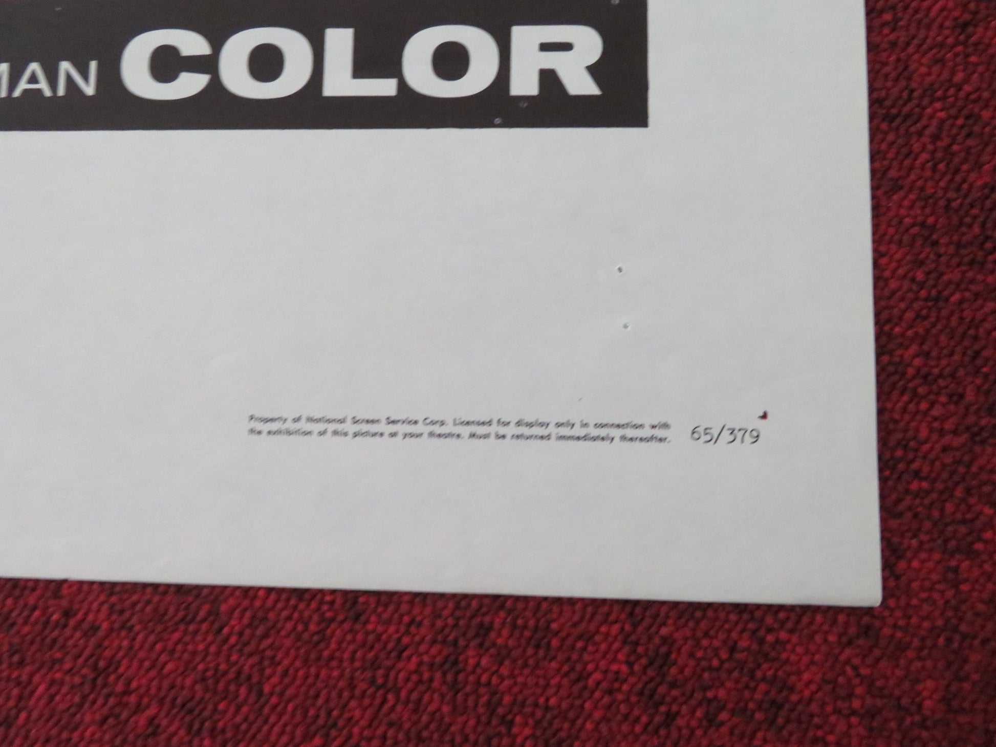 MAKE LIKE A THIEF - B FOLDED US ONE SHEET POSTER RICHARD LONG MANNOLA 1965 Movie posters