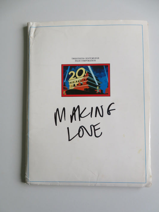 MAKING LOVE PRESS KIT 1982 MICHAEL ONTKEAN KATE JACKSON Movie posters