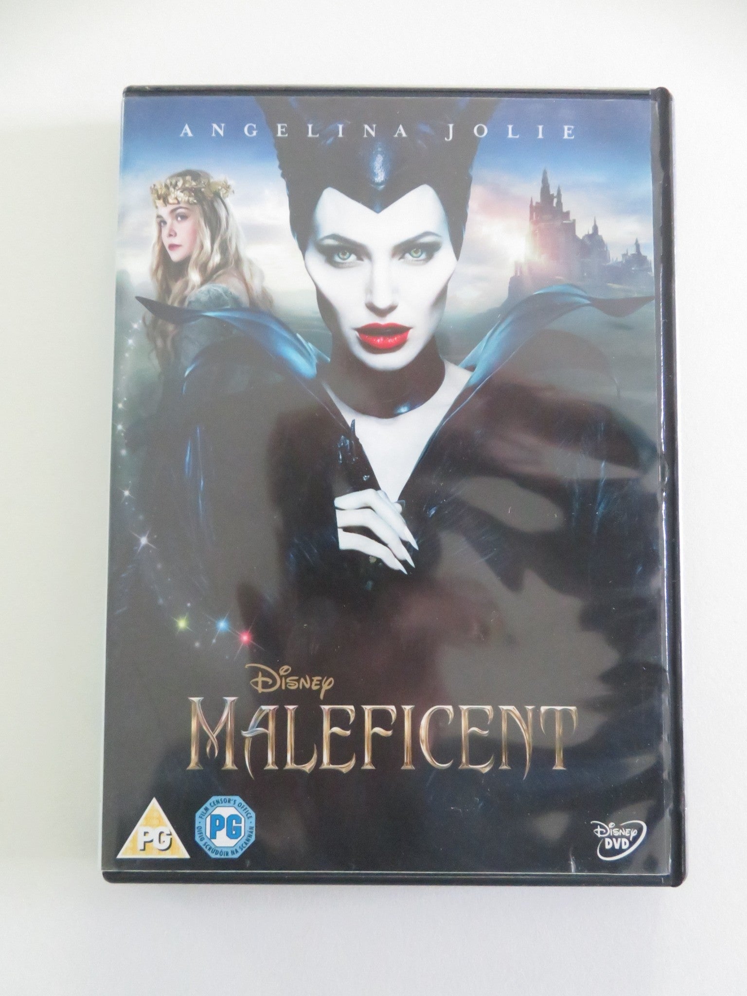 Maleficent (DVD) Disney Angelina Jolie Elle Fanning 2014 Region 2 Movie posters