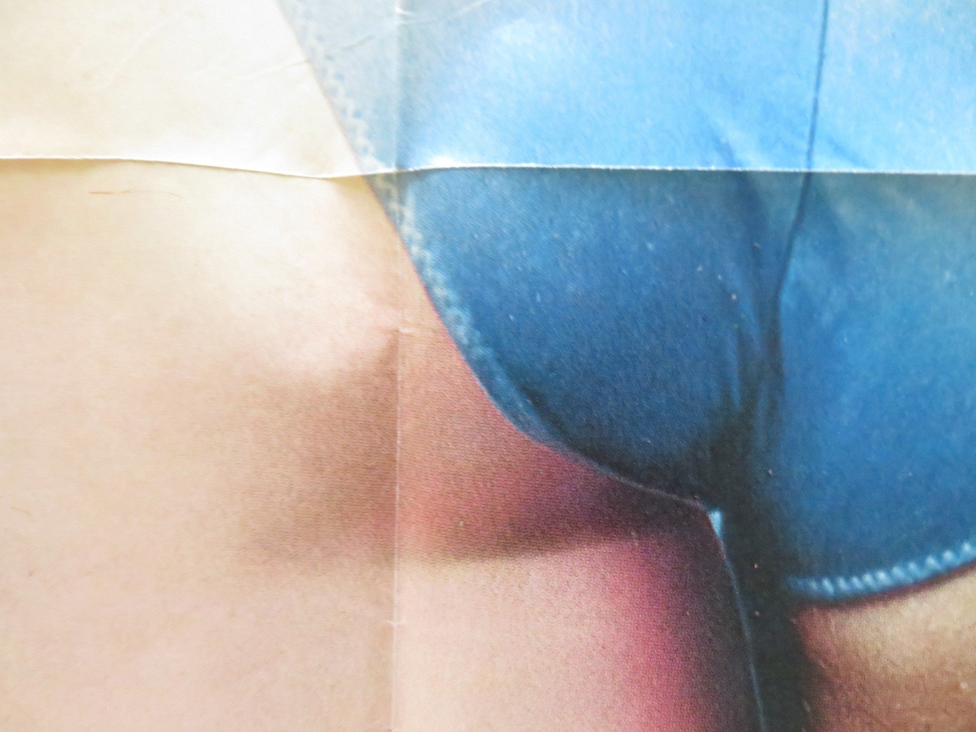 MALIBU BEACH FOLDED US ONE SHEET POSTER KIM LANKFORD JAMES DAUGHTON 1978 Rendezvous Cinema Movie posters