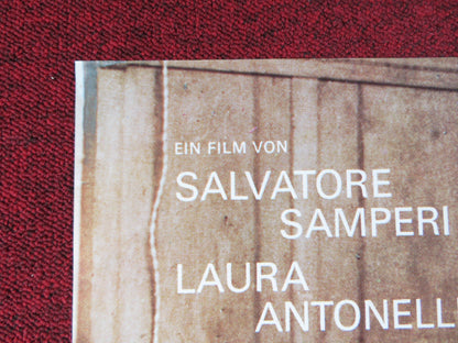 MALICIOUS GERMAN A1 POSTER FOLDED LAURA ANTONELLI TURI FERRO 1973 Rendezvous Cinema Movie posters