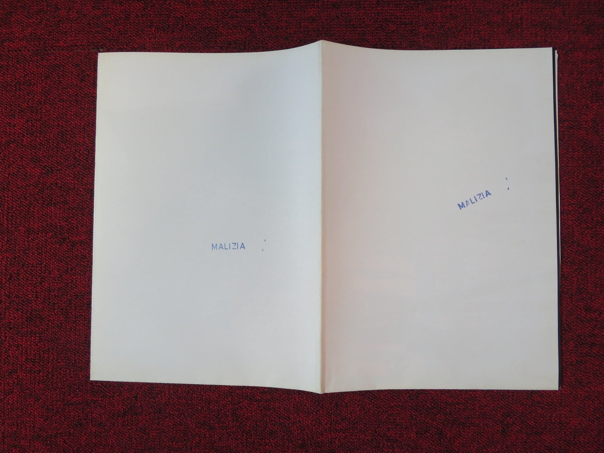 MALICIOUS GERMAN A1 POSTER FOLDED LAURA ANTONELLI TURI FERRO 1973 Rendezvous Cinema Movie posters