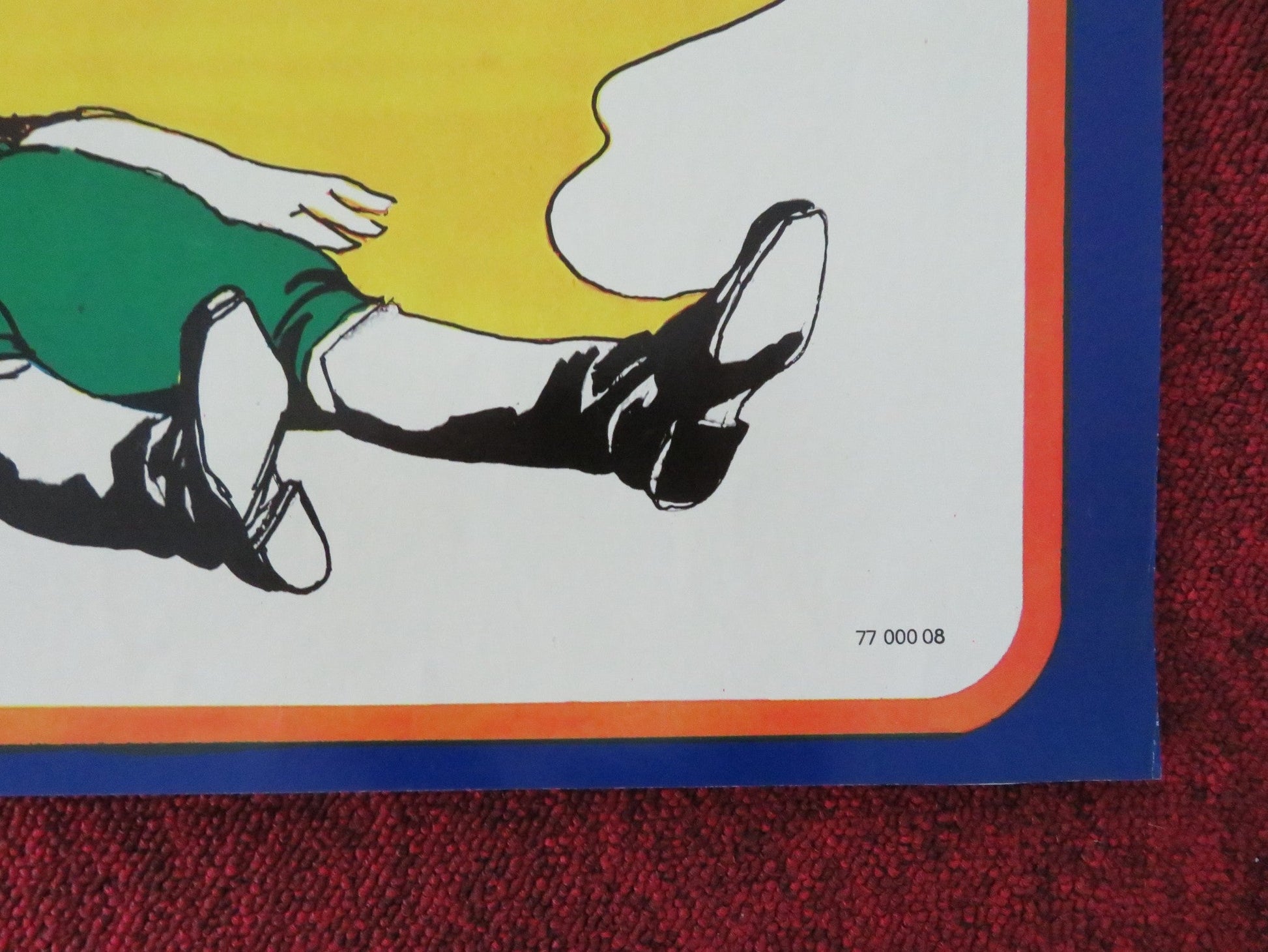 MAMLUK RUSSIAN POSTER ROLLED DATO DANELIA V. DJODJUA R1977 Movie posters