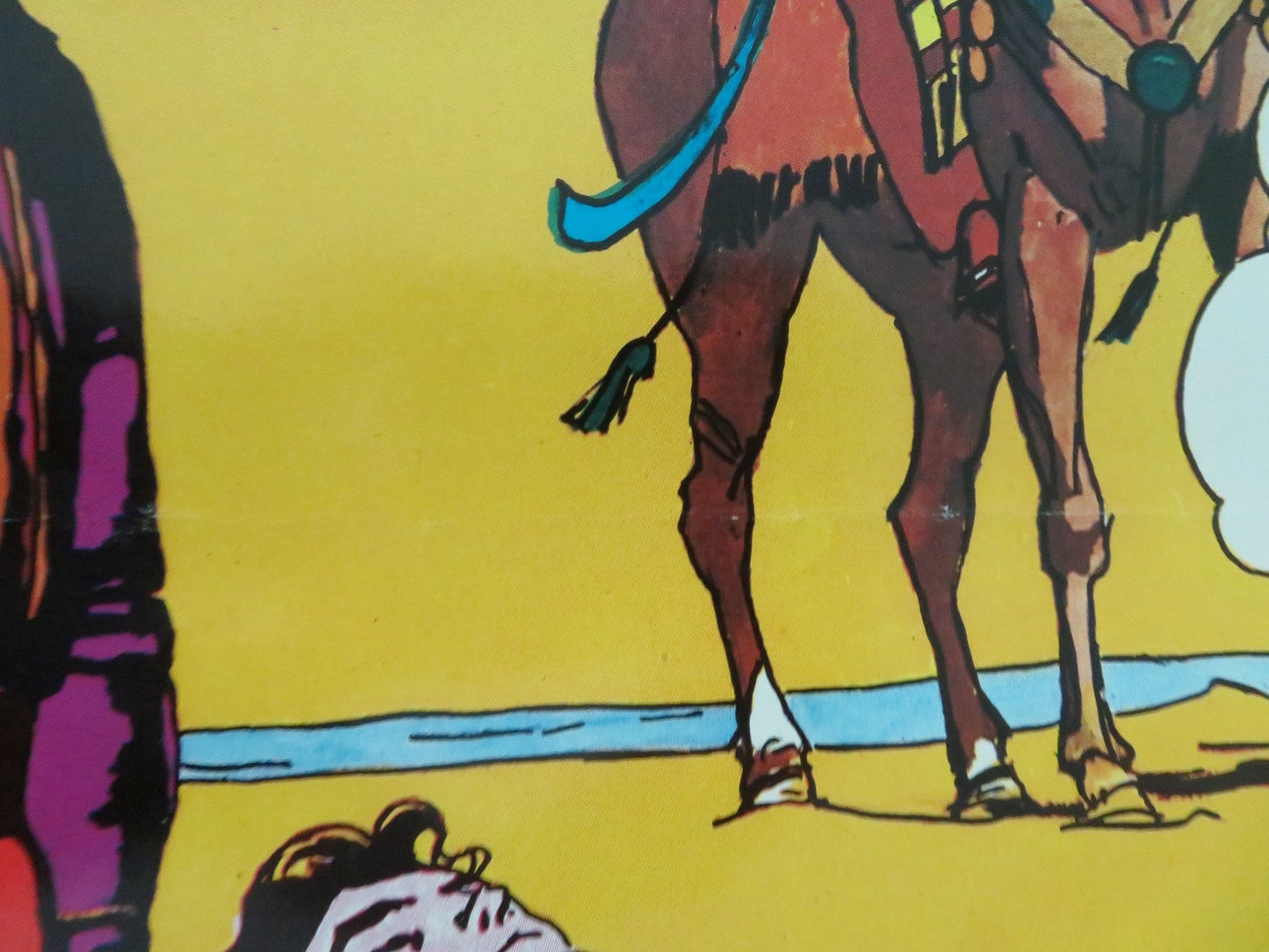 MAMLUK RUSSIAN POSTER ROLLED DATO DANELIA V. DJODJUA R1977 Movie posters