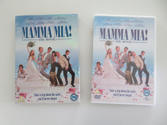 MAMMA MIA! (DVD) AMANDA SEYFRIED COLIN FIRTH 2008 REGION 2 Movie posters