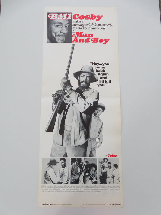 Man and Boy US Insert Poster Bill Cosby Gloria Foster 1971 Movie posters