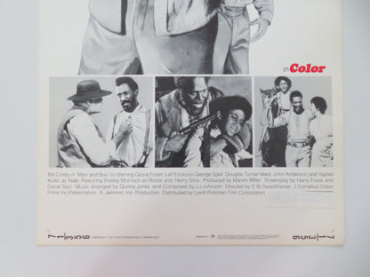 Man and Boy US Insert Poster Bill Cosby Gloria Foster 1971 Movie posters