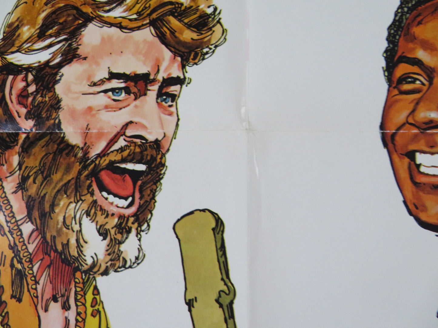 MAN FRIDAY - B FOLDED US ONE SHEET POSTER PETER O'TOOLE RICHARD ROUNDTREE 1975 Rendezvous Cinema Movie posters