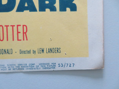 MAN IN THE DARK - A US LOBBY CARD EDMOND O'BRIEN AUDREY TOTTER 1953 Rendezvous Cinema Movie posters